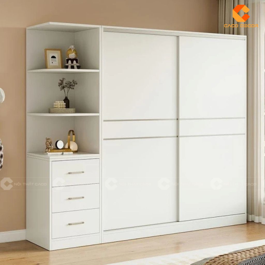 Top Mẫu Tủ Quần Áo Gỗ Công Nghiệp 1m2 Chất Lượng, á Rẻ 4