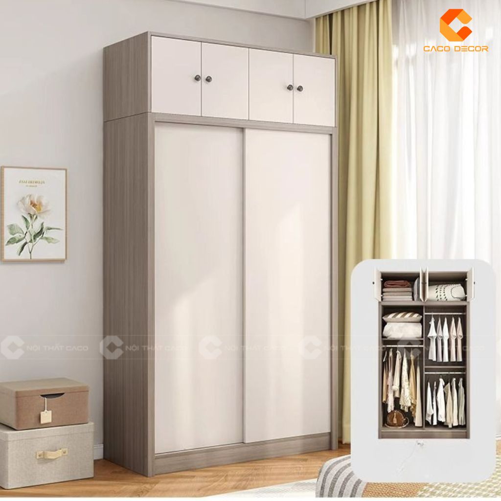 Top Mẫu Tủ Quần Áo Gỗ Công Nghiệp 1m2 Chất Lượng, á Rẻ 9