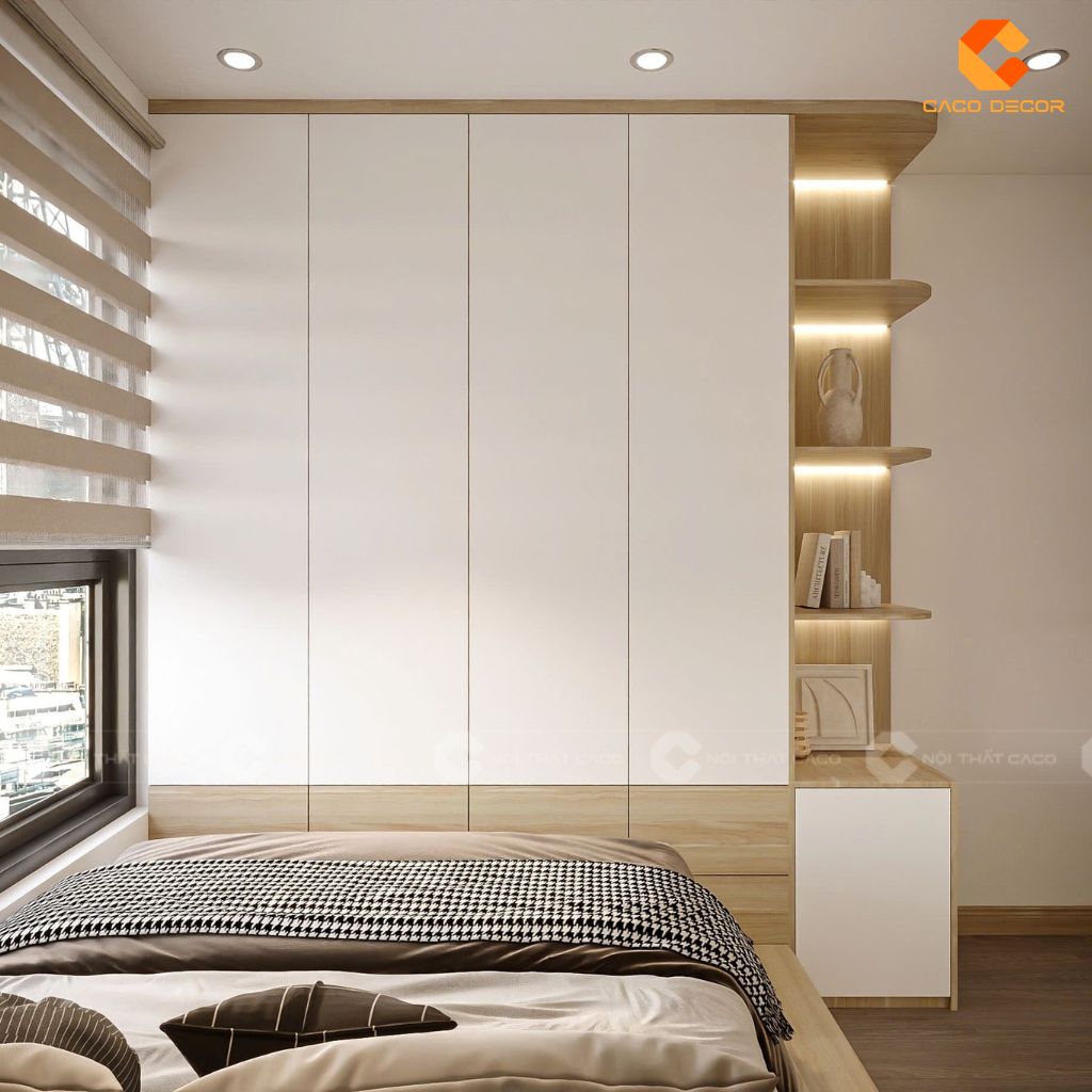 Những Mẫu Tủ Áo Gỗ Công Nghiệp 4 Cánh Đẹp Giá Tốt 5