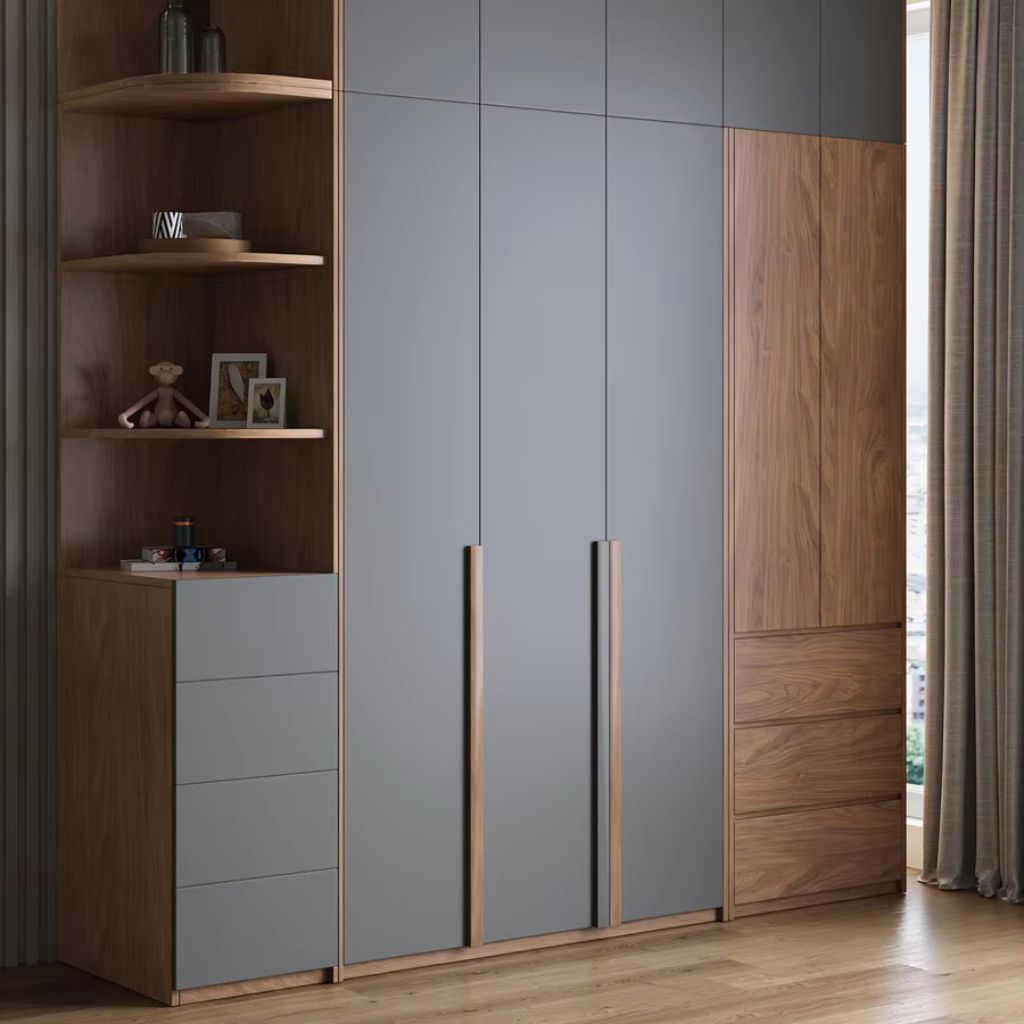 Những Mẫu Tủ Gỗ Công Nghiệp 5 Cánh Hiện Đại Đẹp 11