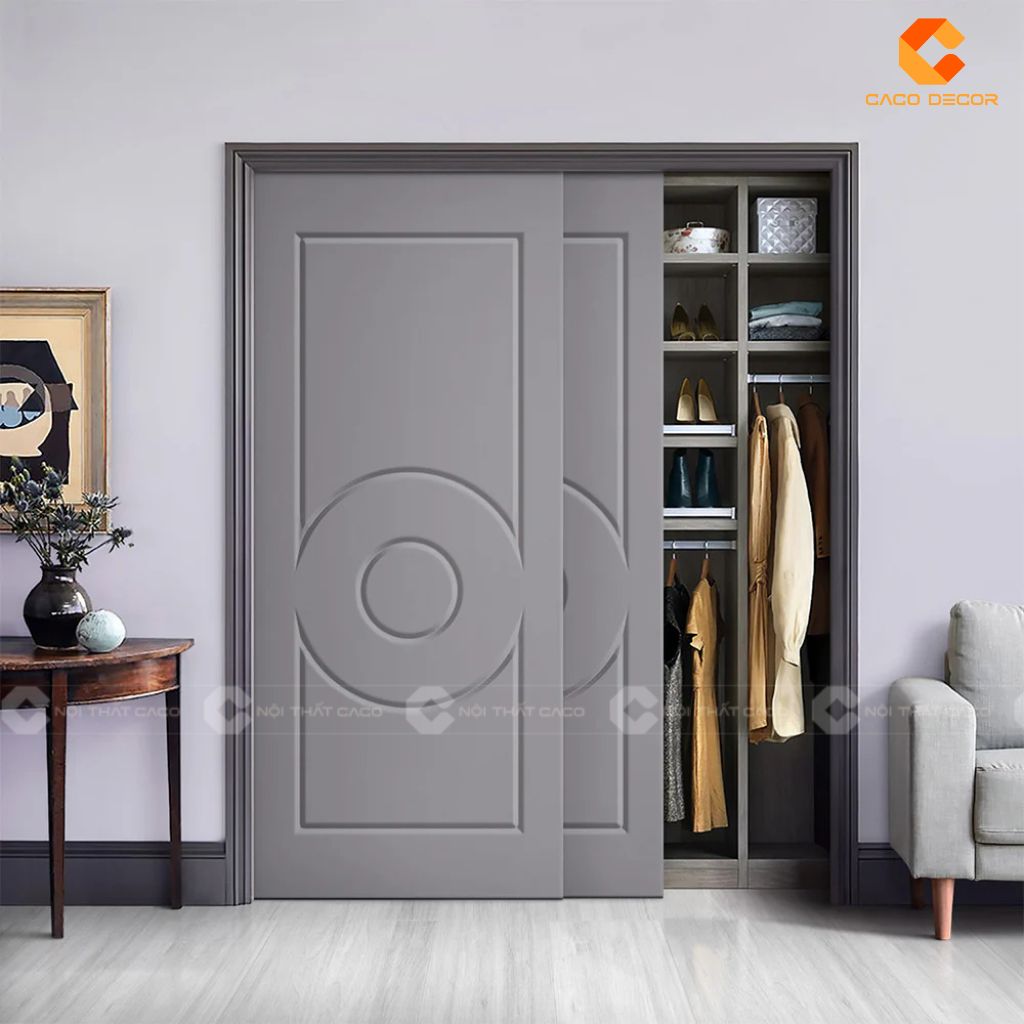 Mẫu Tủ Áo Âm Tường Gỗ Công Nghiệp Đẹp Tại CaCo 5