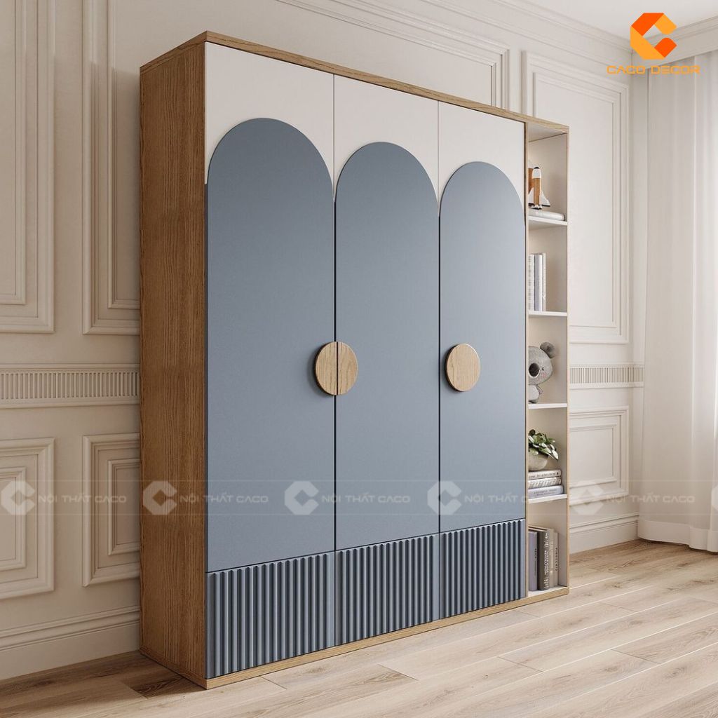 Tủ Quần Áo Gỗ Công Nghiệp An Cường Đẹp, Giá Xưởng 2025 Nội Thất CaCo 4