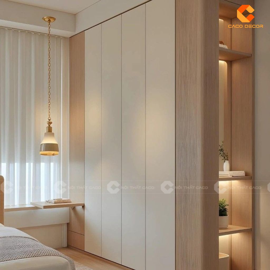 Tủ Quần Áo Gỗ Công Nghiệp An Cường Đẹp, Giá Xưởng 2025 Nội Thất CaCo 7