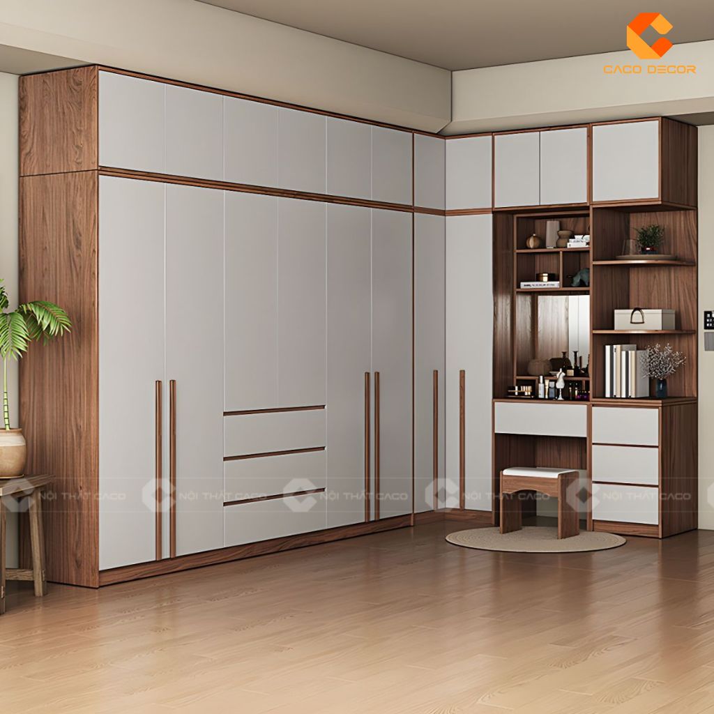 Tủ Quần Áo Gỗ Công Nghiệp An Cường Đẹp, Giá Xưởng 2025 Nội Thất CaCo 5