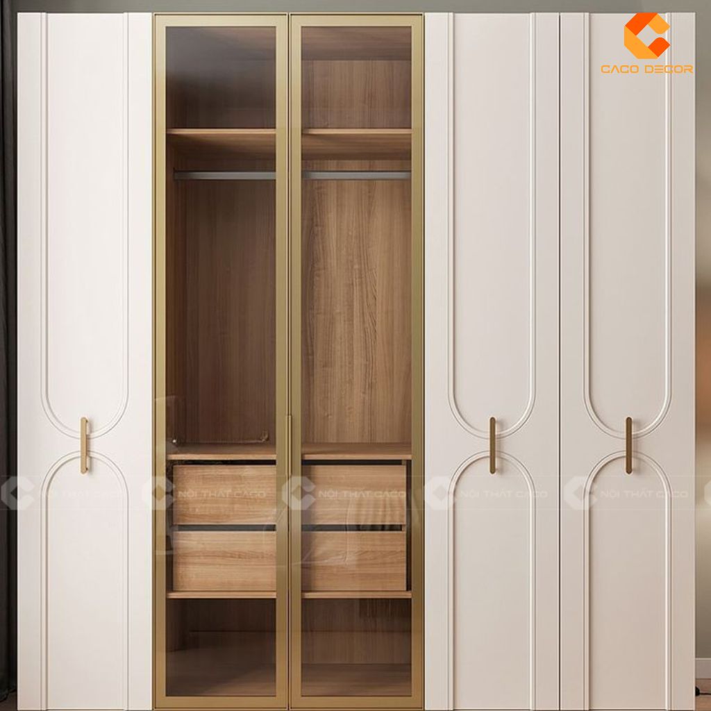 Tủ Quần Áo Gỗ Công Nghiệp An Cường Đẹp, Giá Xưởng 2025 Nội Thất CaCo 6
