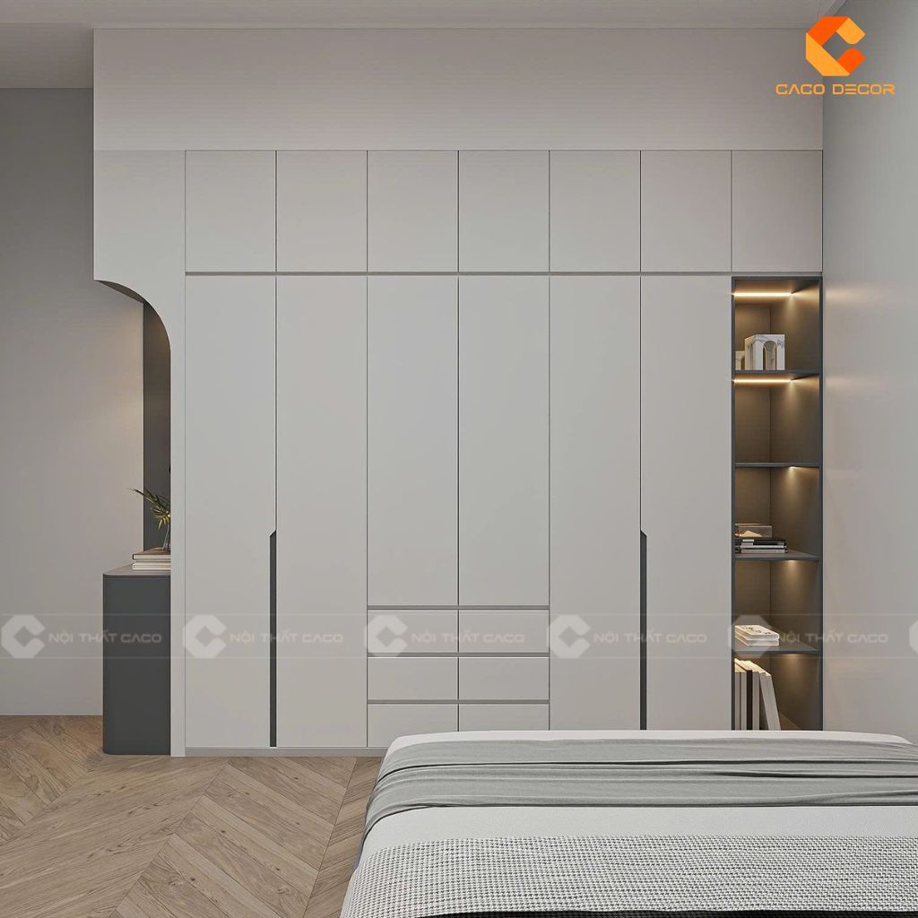 Tủ Quần Áo Gỗ Công Nghiệp An Cường Đẹp, Giá Xưởng 2025 Nội Thất CaCo 10