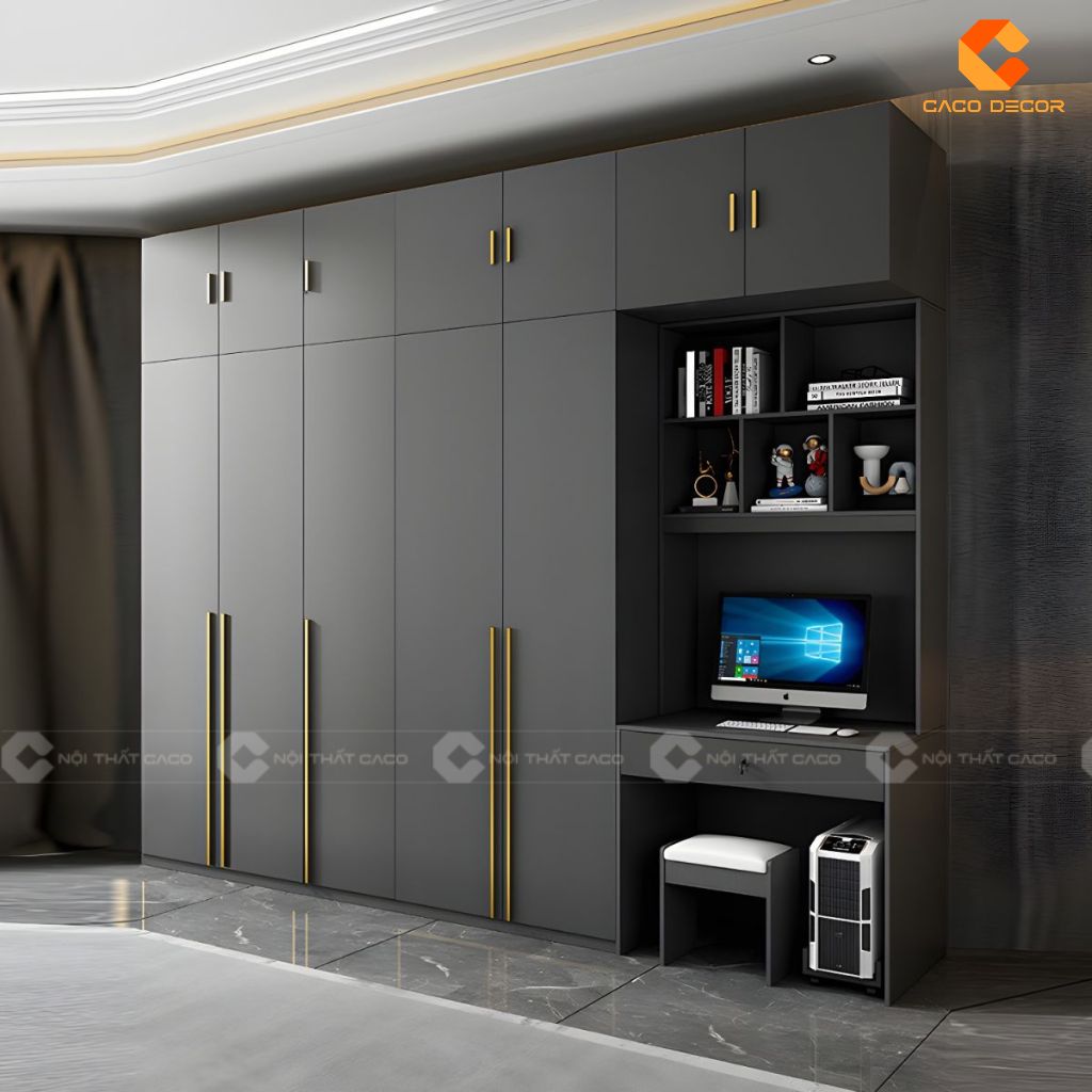 Tủ Quần Áo Gỗ Công Nghiệp An Cường Đẹp, Giá Xưởng 2025 Nội Thất CaCo 12