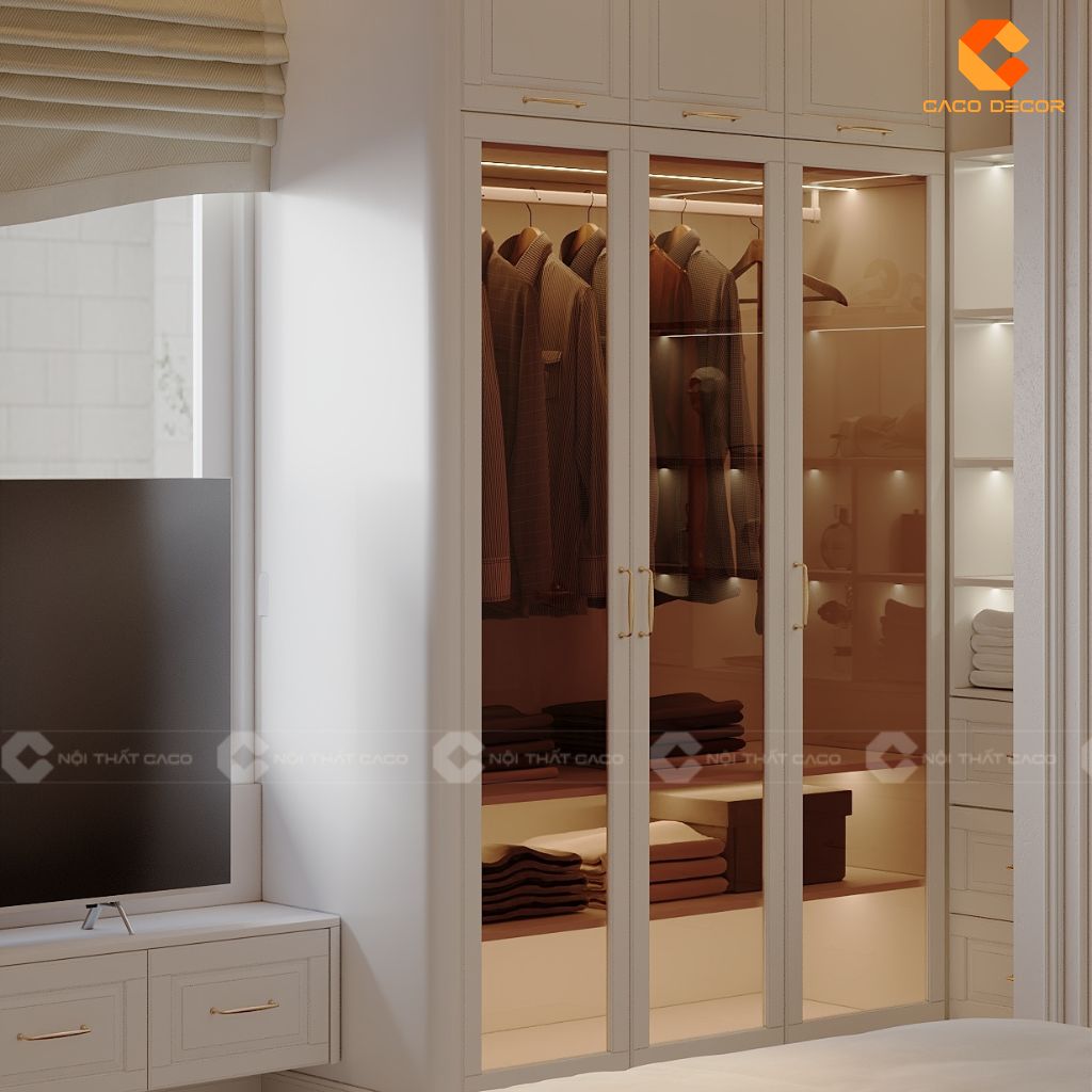  Tủ Quần Áo Gỗ Rẻ Bền Đẹp - Mẫu Mới Tại Nội Thất CaCo 1