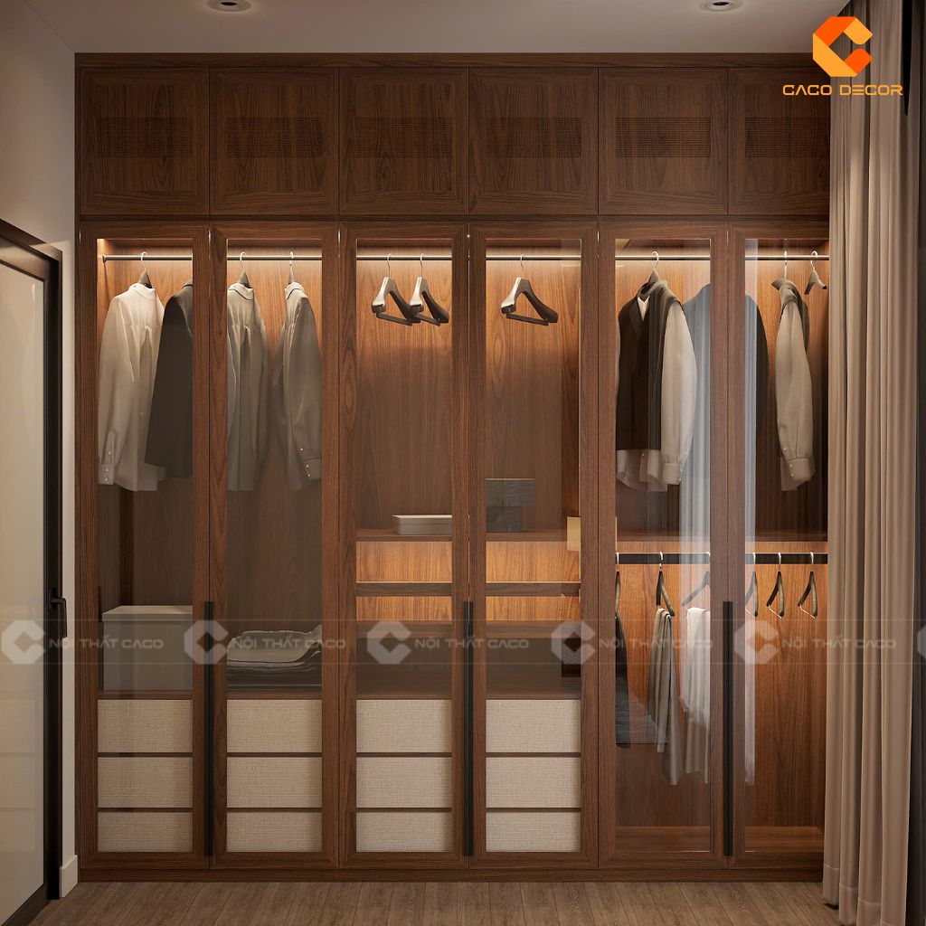 Tủ Quần Áo Gỗ Rẻ Bền Đẹp - Mẫu Mới Tại Nội Thất CaCo 2
