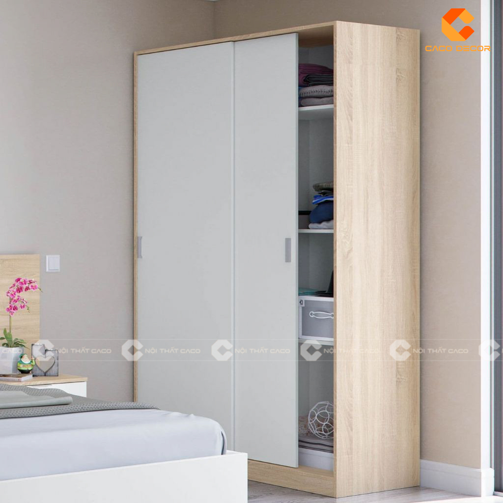 Tủ Gỗ Công Nghiệp 2 Cánh Giá Xưởng, Gia Công Theo Yêu Cầu 5