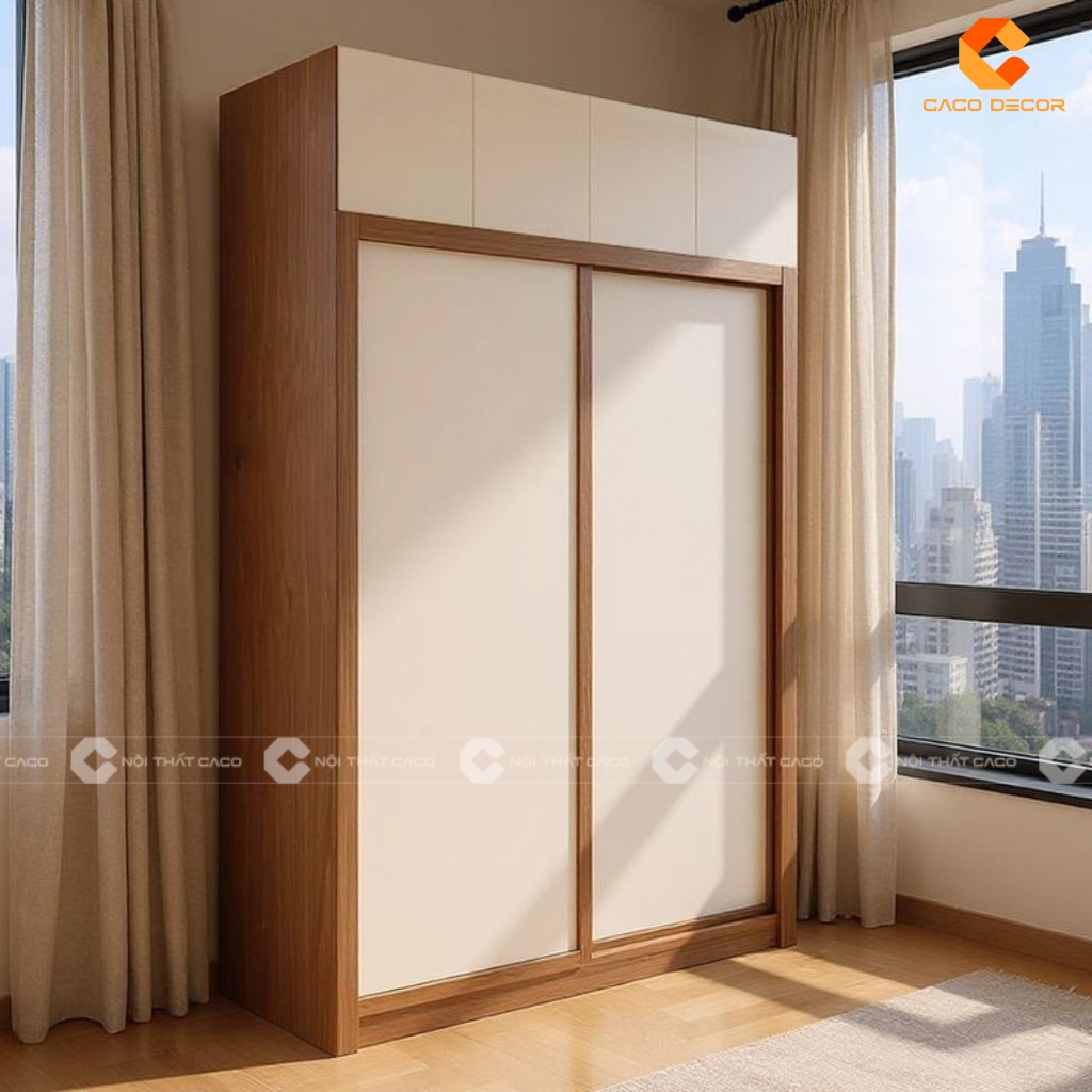 Tủ Gỗ Công Nghiệp 2 Cánh Giá Xưởng, Gia Công Theo Yêu Cầu 12