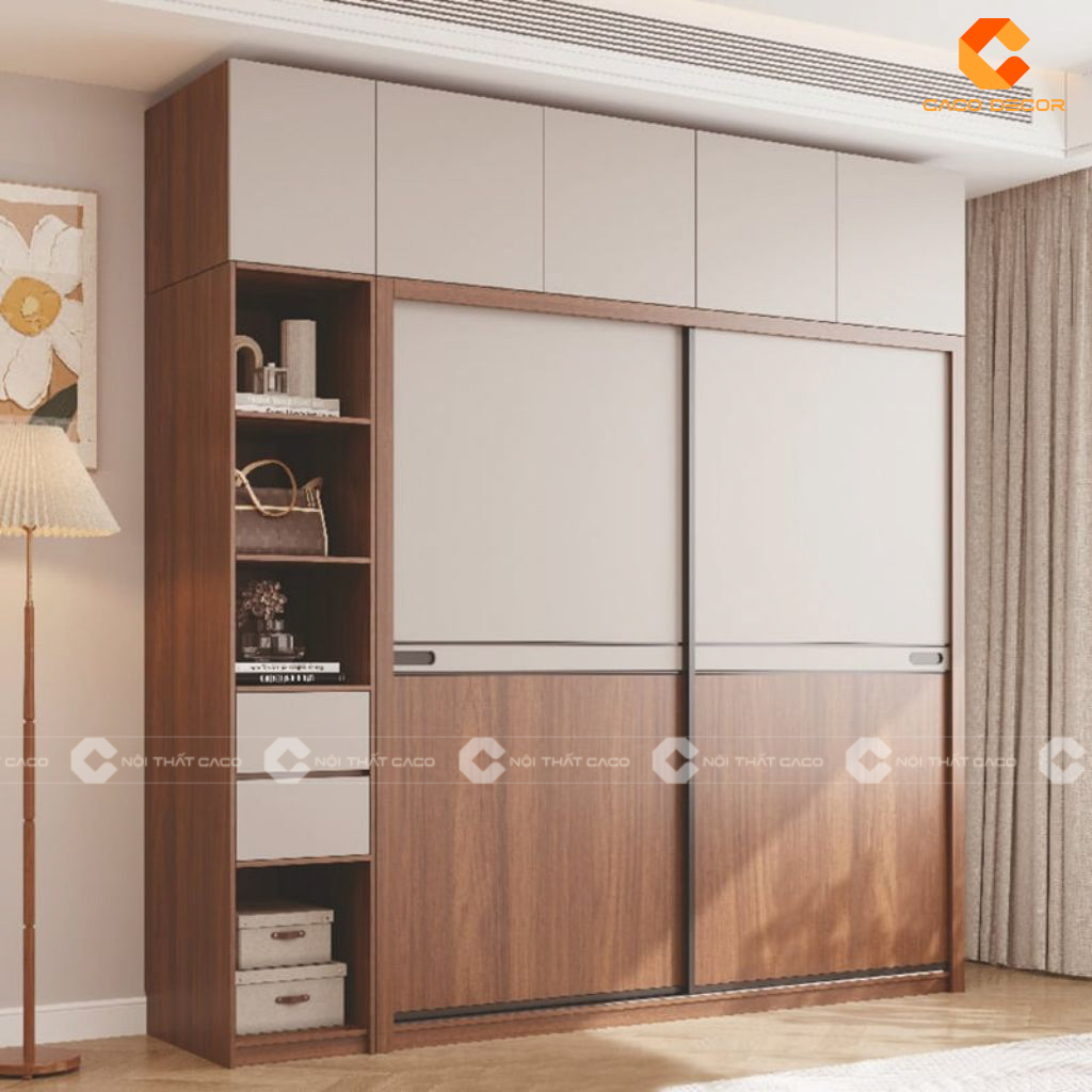 Tủ Gỗ Công Nghiệp 2 Cánh Giá Xưởng, Gia Công Theo Yêu Cầu 7