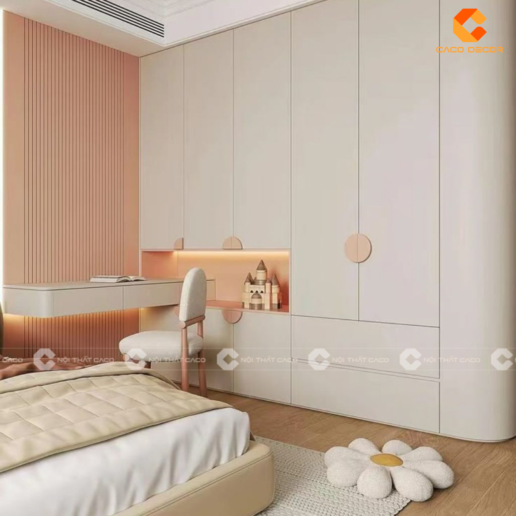 Tủ Quần Áo Gỗ Công Nghiệp Hiện Đại: Bán Giá Xưởng Tại CaCo 5