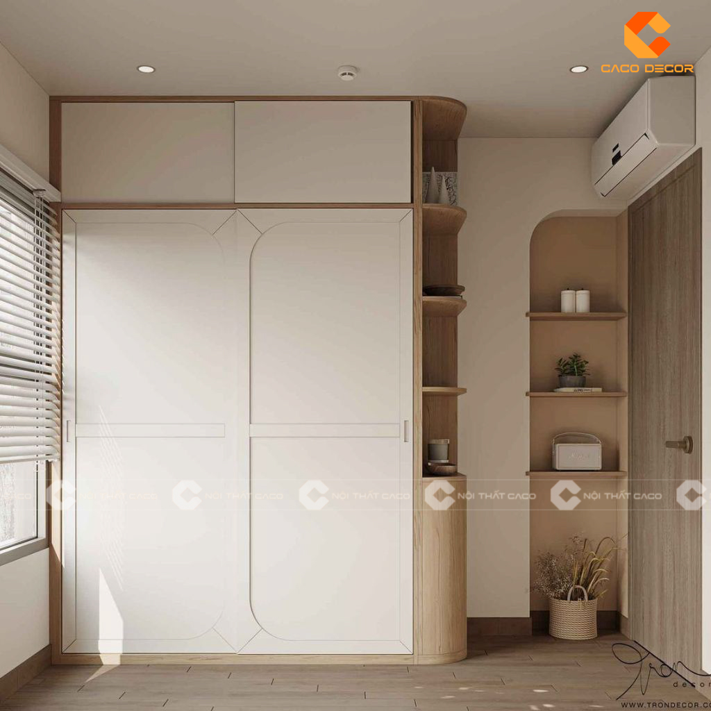 Tủ Quần Áo Gỗ Công Nghiệp Hiện Đại: Bán Giá Xưởng Tại CaCo 10