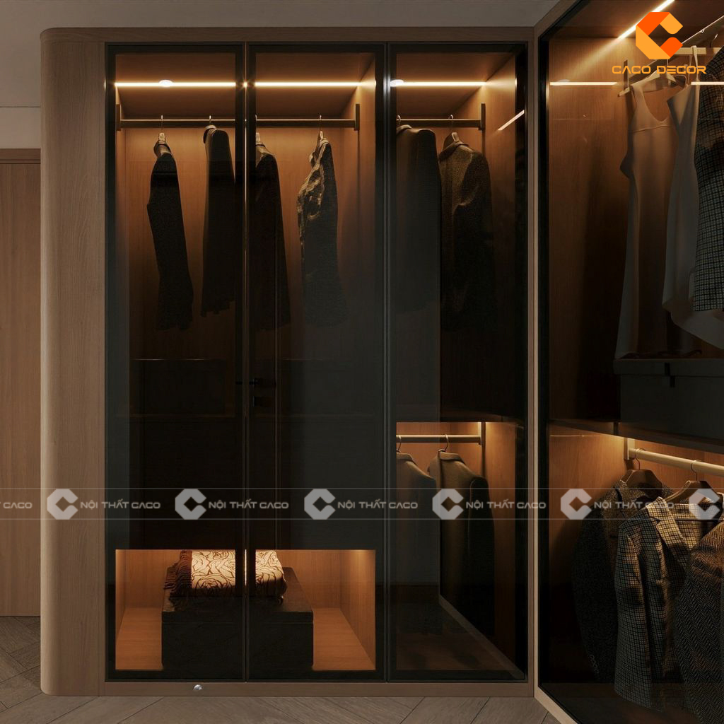 Tủ Quần Áo Gỗ Công Nghiệp Hiện Đại: Bán Giá Xưởng Tại CaCo 2