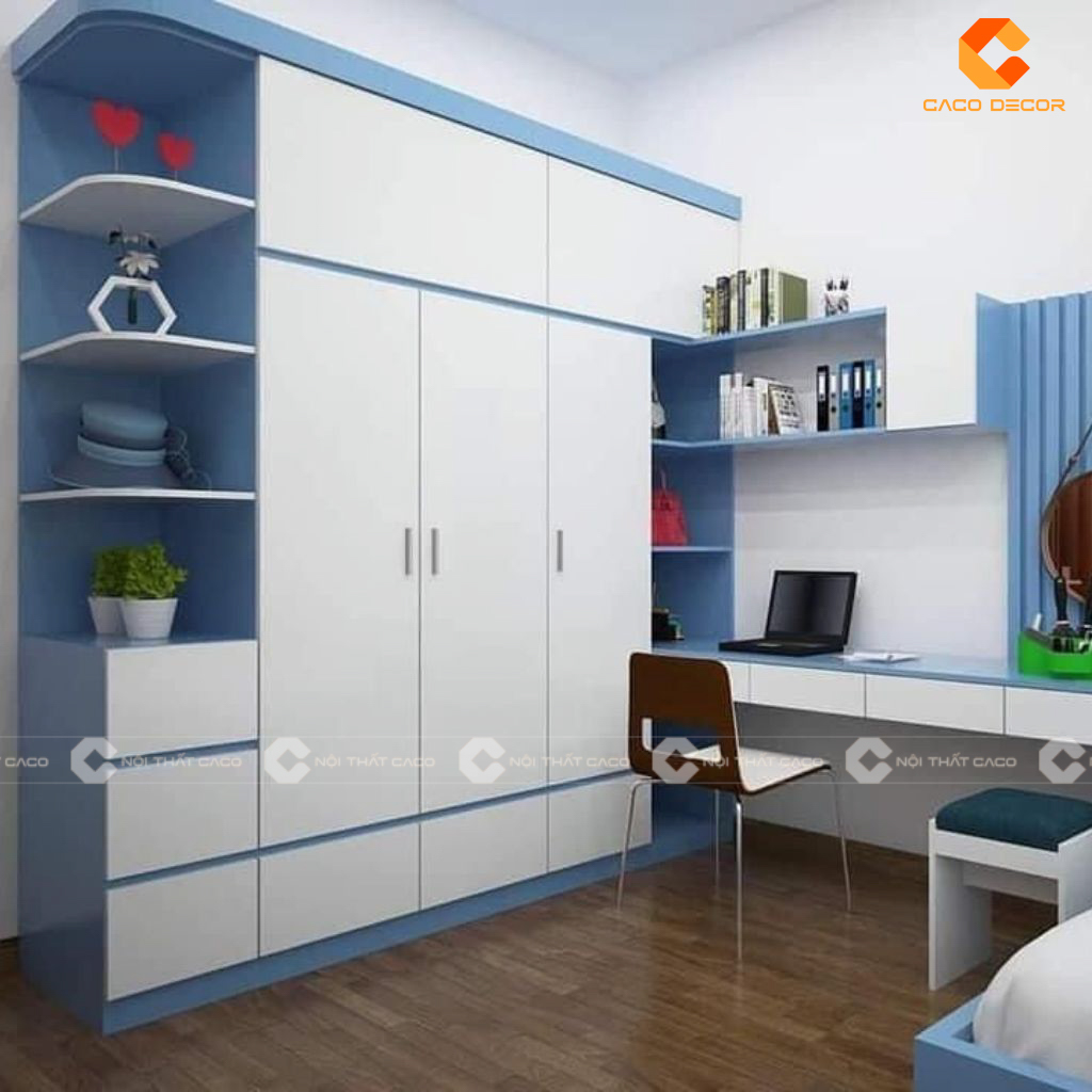 Tủ Quần Áo Gỗ Công Nghiệp Hiện Đại: Bán Giá Xưởng Tại CaCo 15