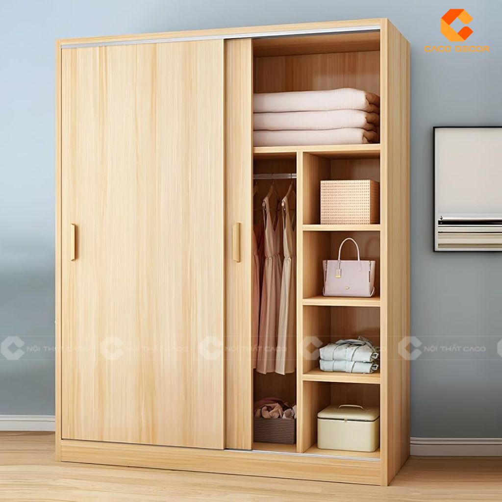 Tủ quần áo 1m2 mẫu số 3