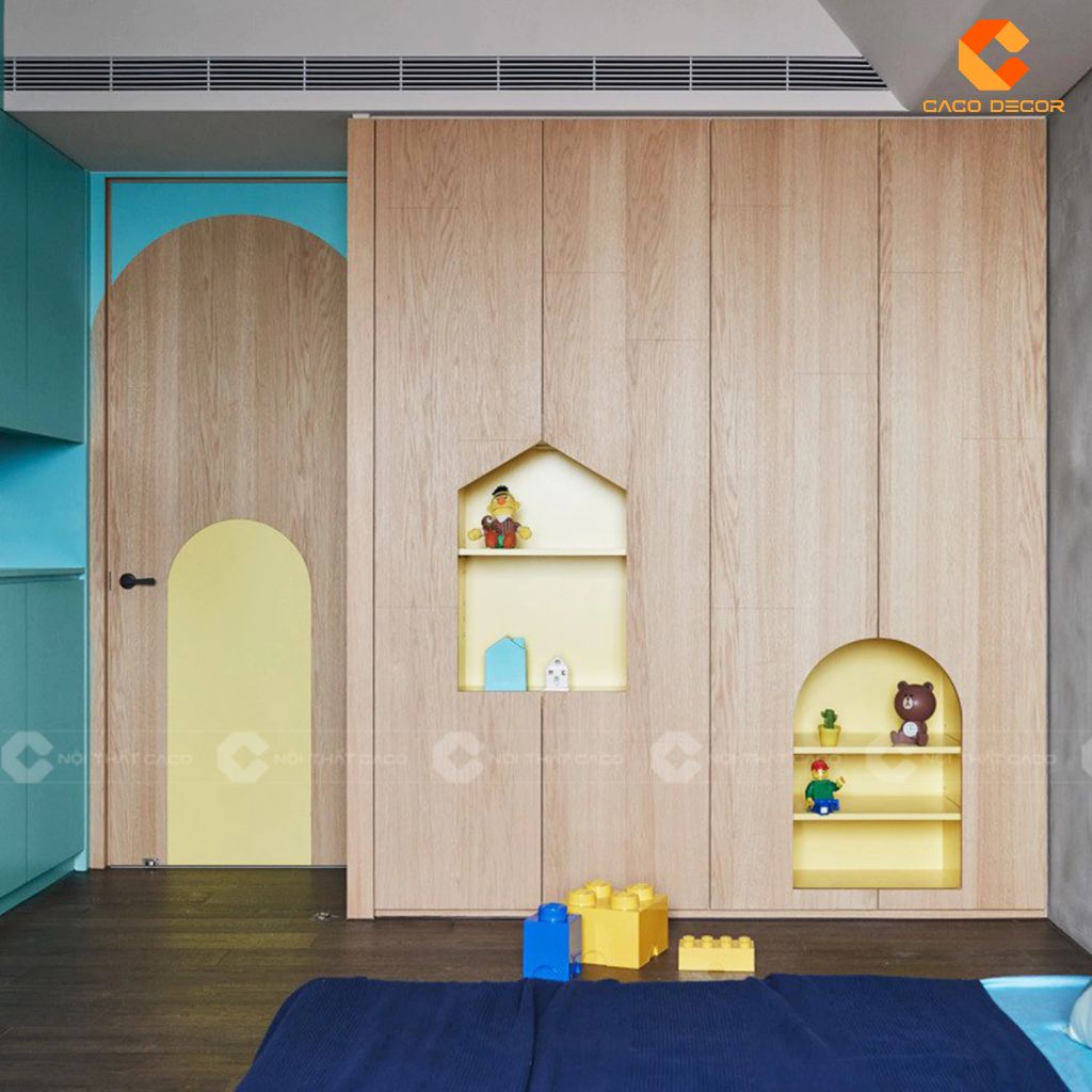 Mua Tủ Quần Áo Gỗ Công Nghiệp Cho Trẻ Em Đẹp, Giá Rẻ TPHCM 6