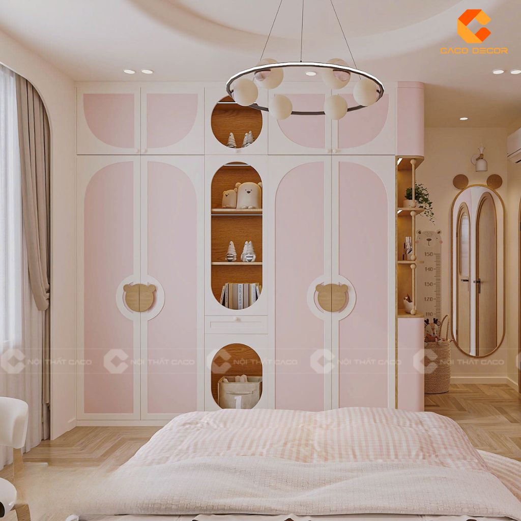 Mua Tủ Quần Áo Gỗ Công Nghiệp Cho Trẻ Em Đẹp, Giá Rẻ TPHCM 9