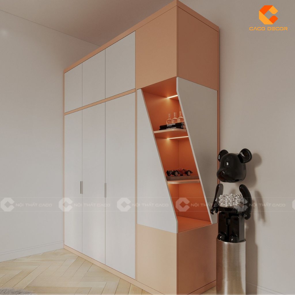 Mua Tủ Quần Áo Gỗ Công Nghiệp Cho Trẻ Em Đẹp, Giá Rẻ TPHCM 15