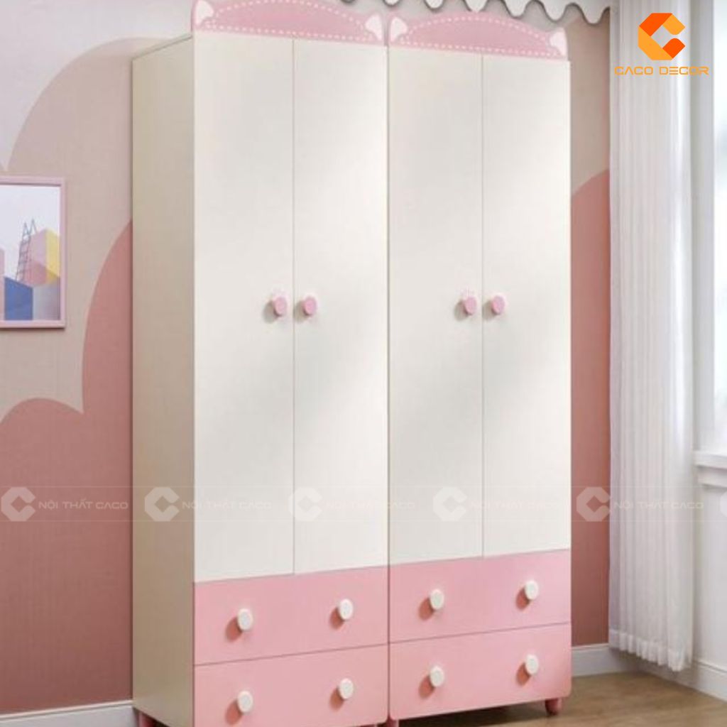 Mua Tủ Quần Áo Gỗ Công Nghiệp Cho Trẻ Em Đẹp, Giá Rẻ TPHCM 14