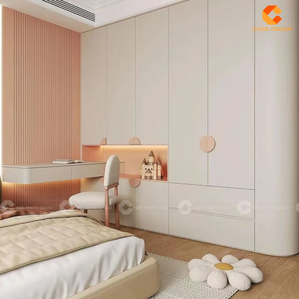  Tủ Quần Áo Gỗ Rẻ Bền Đẹp - Mẫu Mới Tại Nội Thất CaCo 6