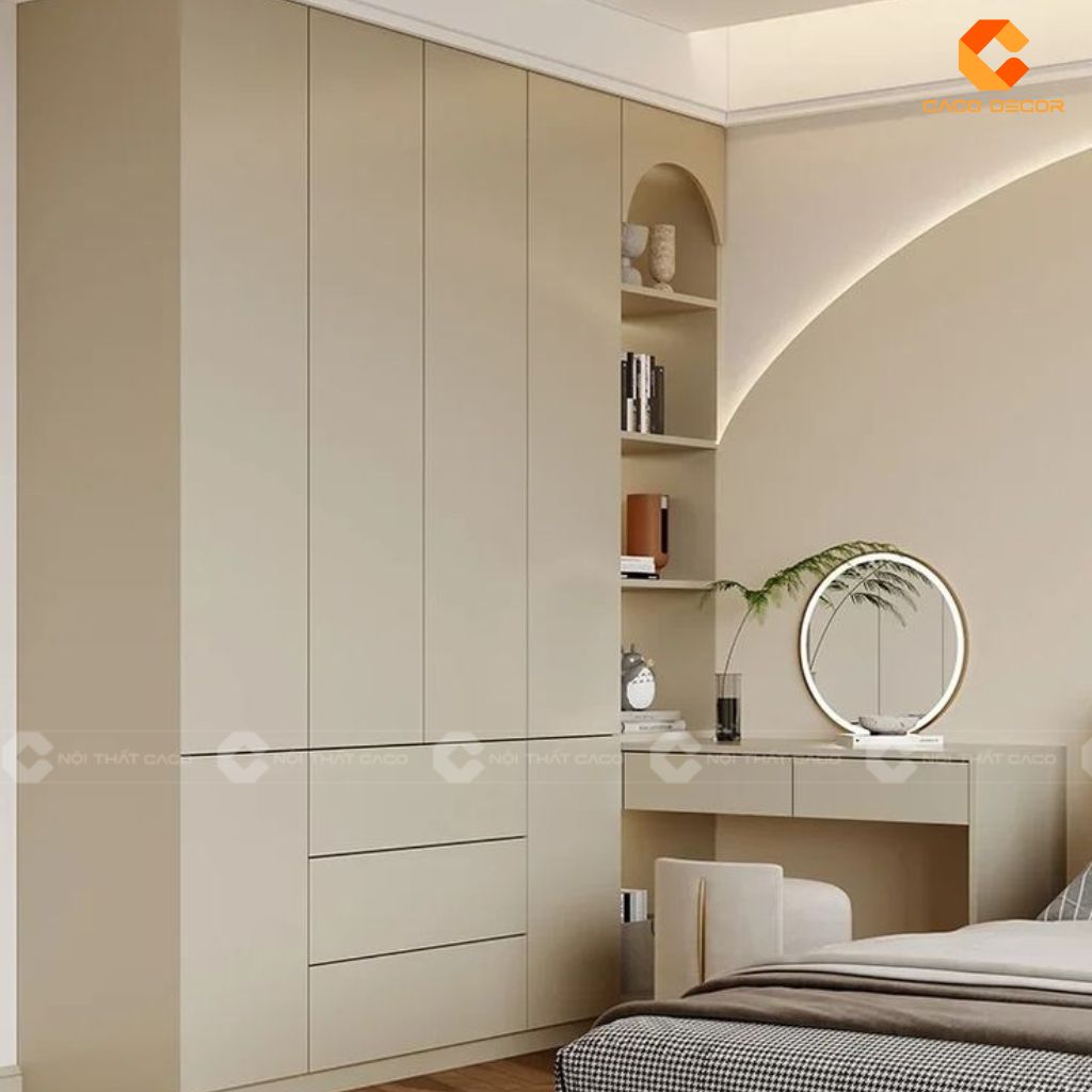  Tủ Quần Áo Gỗ Rẻ Bền Đẹp - Mẫu Mới Tại Nội Thất CaCo 7