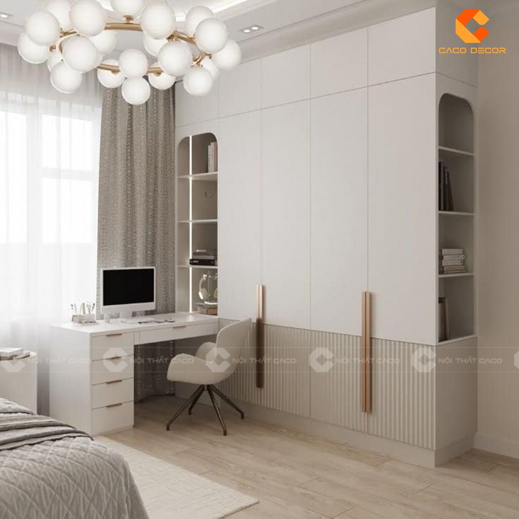  Tủ Quần Áo Gỗ Rẻ Bền Đẹp - Mẫu Mới Tại Nội Thất CaCo 10