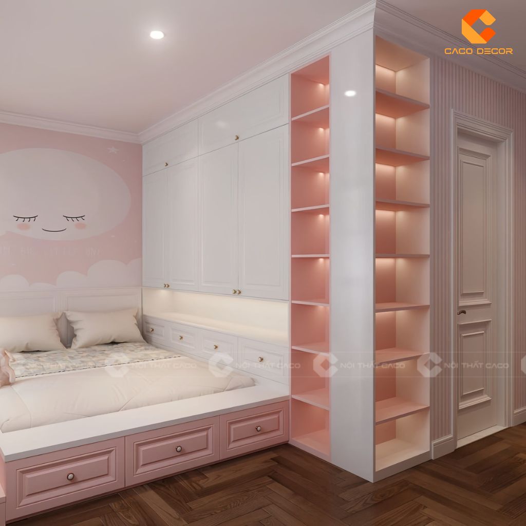  Tủ Quần Áo Gỗ Rẻ Bền Đẹp - Mẫu Mới Tại Nội Thất CaCo 17