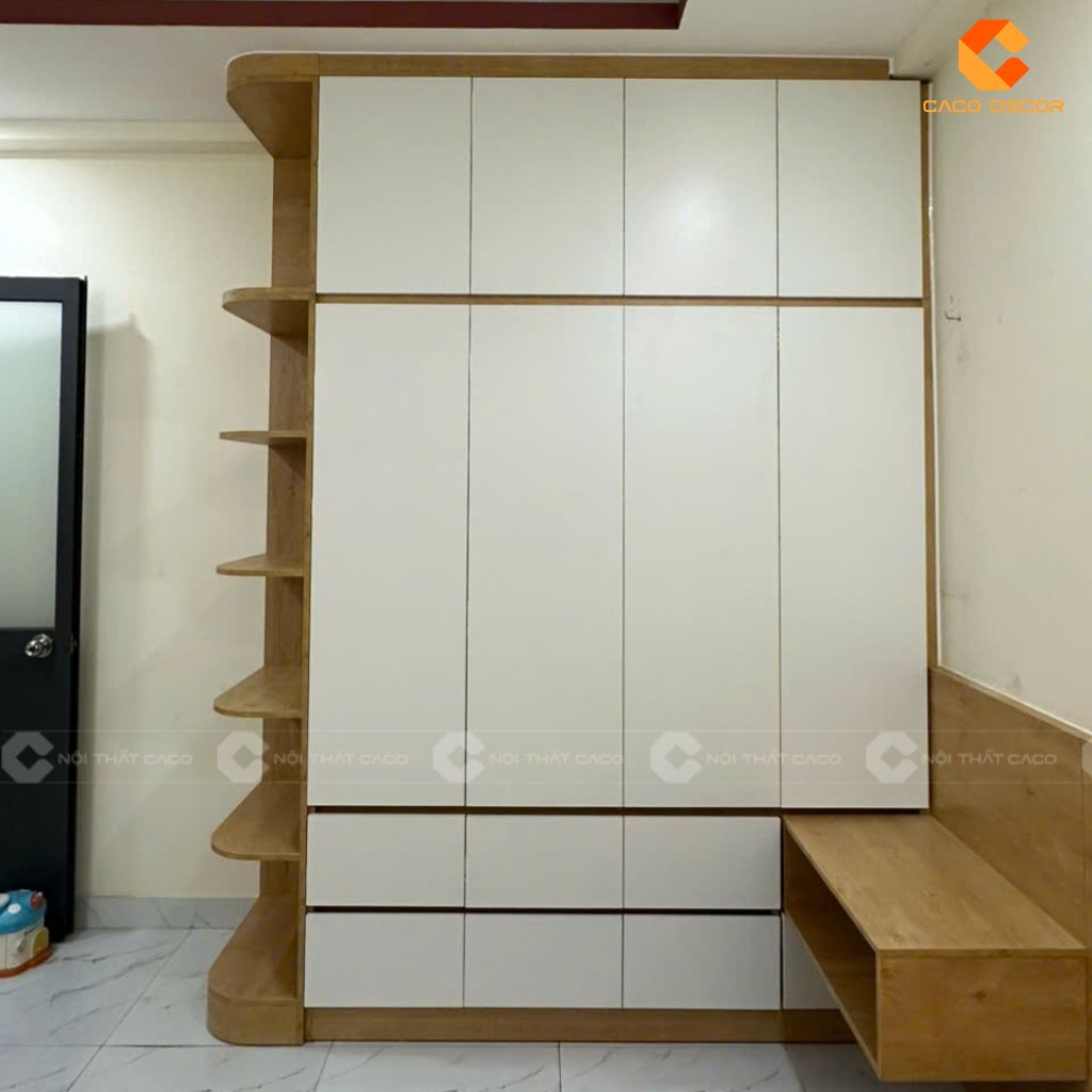 Hình ảnh thực tế tủ quần áo hiện đại đẹp