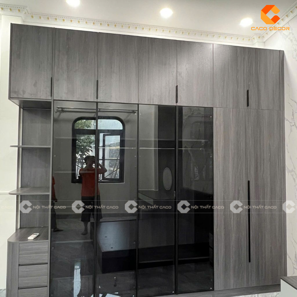 Mẫu Tủ Quần Áo Gỗ Công Nghiệp Phủ Melamine Giá Rẻ Tại TPHCM 17