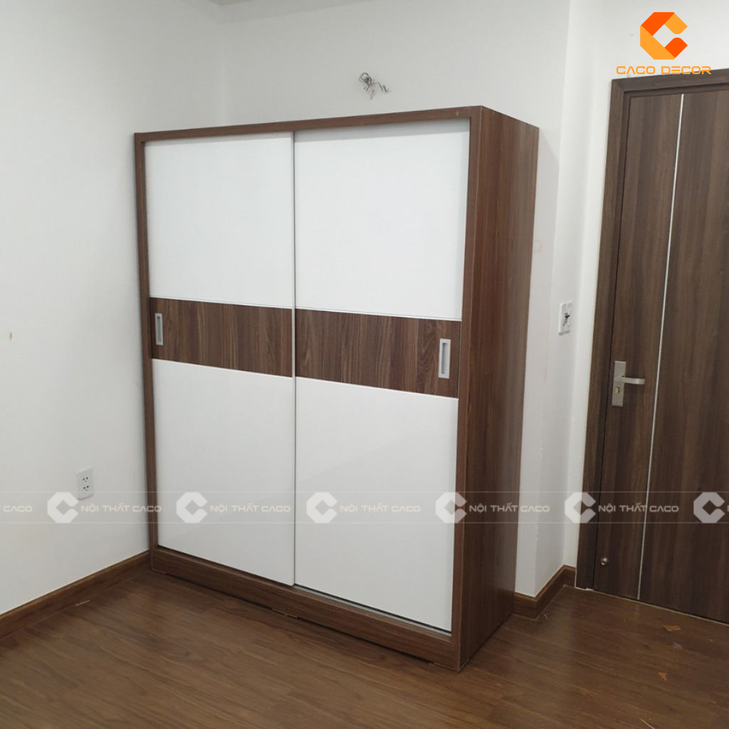 Mẫu Tủ Quần Áo Gỗ Công Nghiệp Phủ Melamine Giá Rẻ Tại TPHCM 9