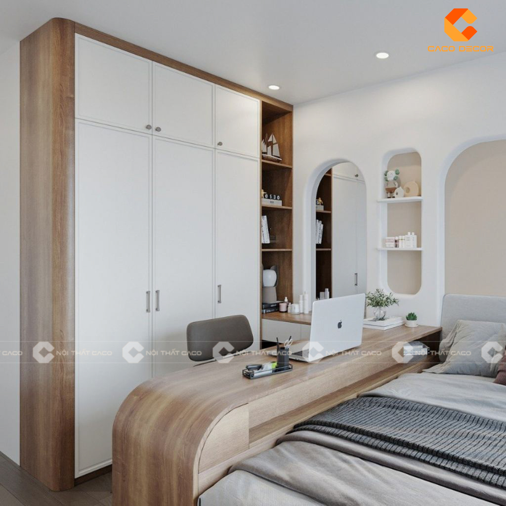 Mẫu Tủ Quần Áo Gỗ Công Nghiệp Phủ Melamine Giá Rẻ Tại TPHCM 10