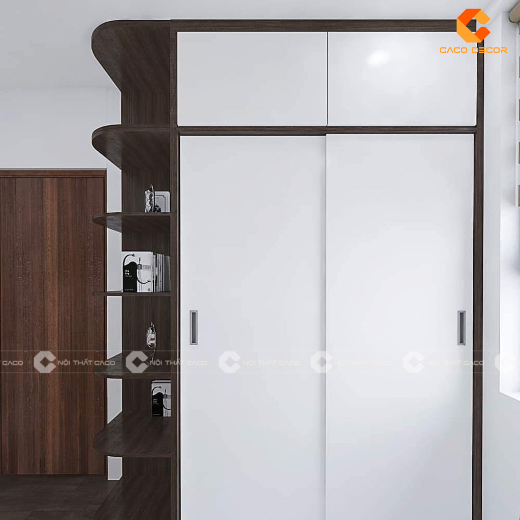 Mẫu Tủ Quần Áo Gỗ Công Nghiệp Phủ Melamine Giá Rẻ Tại TPHCM 14