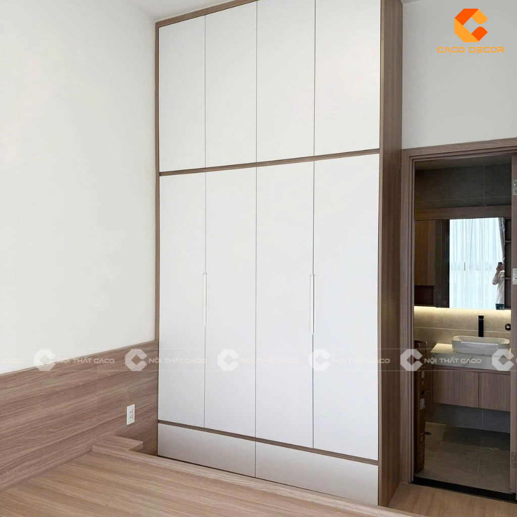 Mẫu Tủ Quần Áo Gỗ Công Nghiệp Phủ Melamine Giá Rẻ Tại TPHCM 20