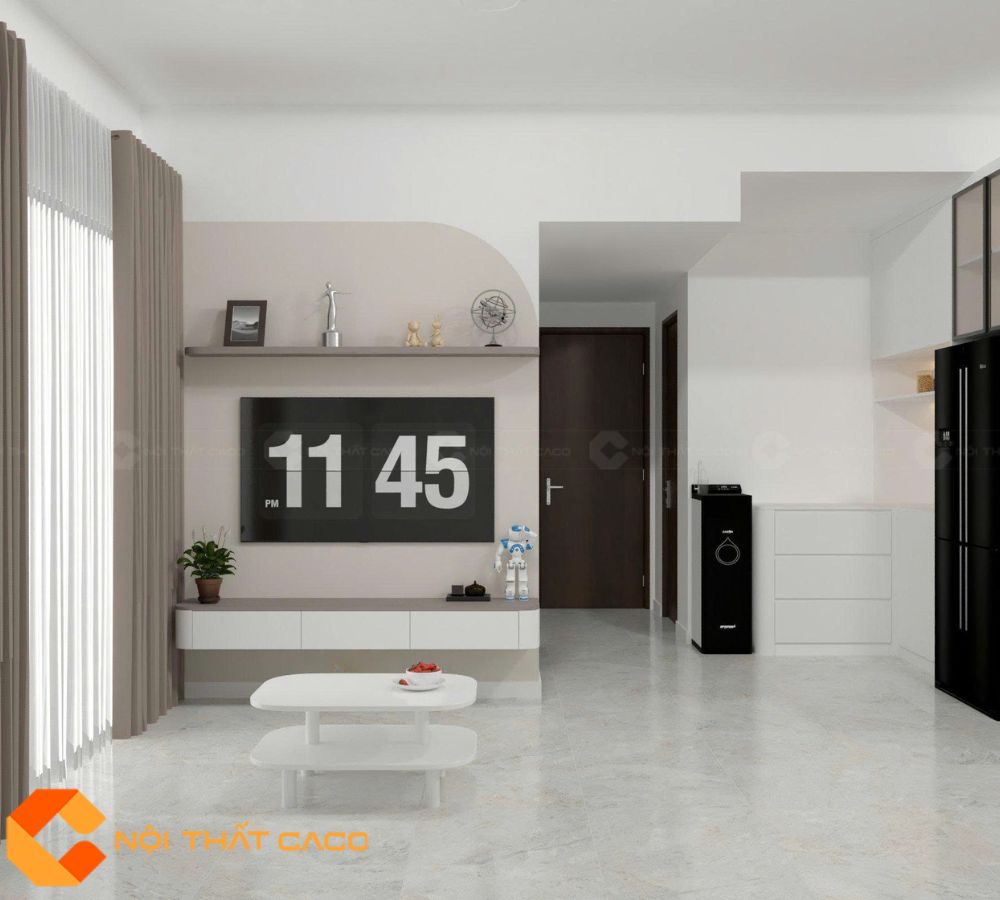 Thi Công Nội Thất Chung Cư Chị Lê Huỳnh Phường An Lạc TPHCM