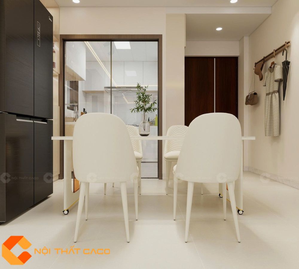 Thiết Kế Nội Thất Căn Hộ Chung Cư 75m2 Tại Phường Thủ Đức