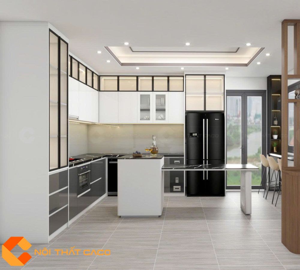 Thiết Kế Nội Thất Nhà Bếp Đẹp Hiện Đại Tại Bình Thạnh