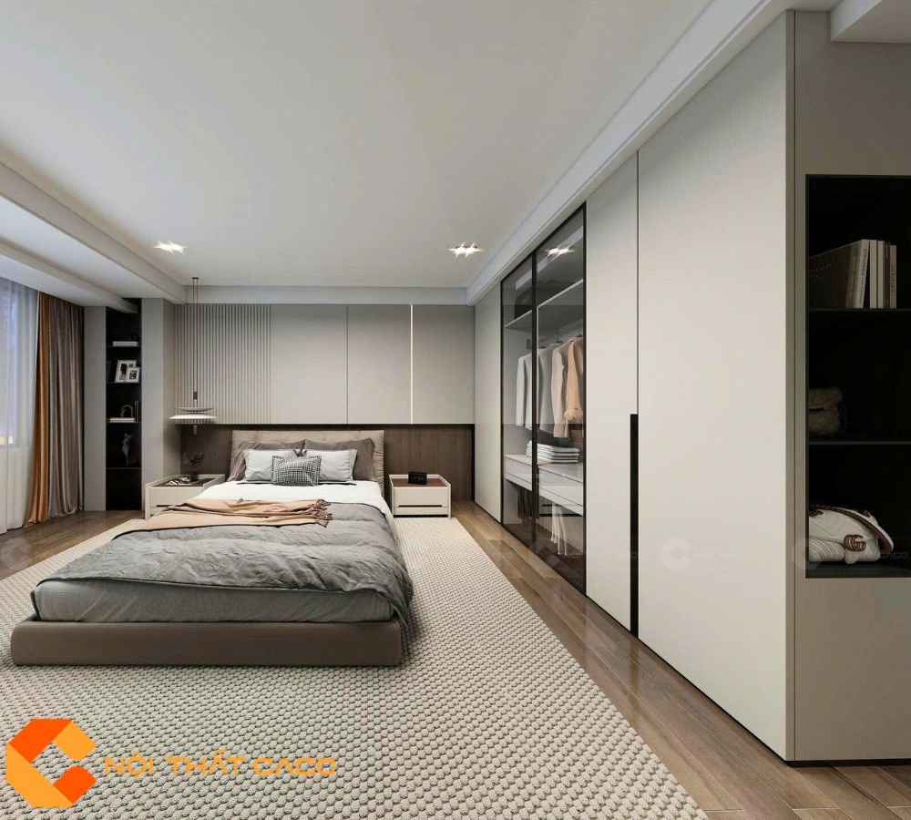 Thiết Kế Nội Thất Phòng Ngủ 30m2 Anh Dũng Phường Tân Thuận