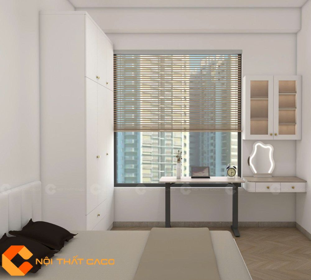 Thiết Kế Nội Thất Phòng Ngủ Cho Chị Quỳnh Phường An Hội Đông