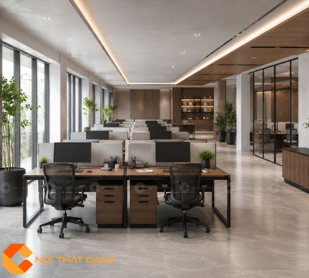 Thiết Kế Nội Thất Văn Phòng Công Nghệ Hiện Đại Ở Bình Dương