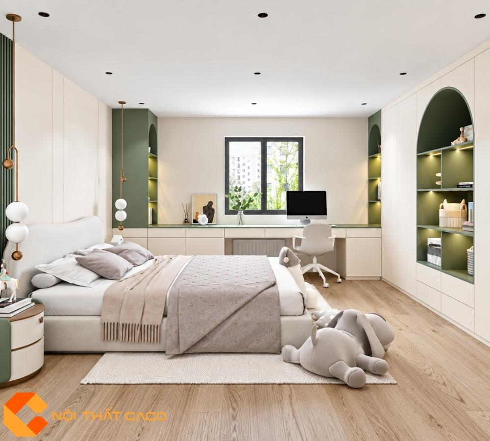Thiết Kế Phòng Ngủ Trẻ Em Chị Thanh Hà Tại Happy Valley