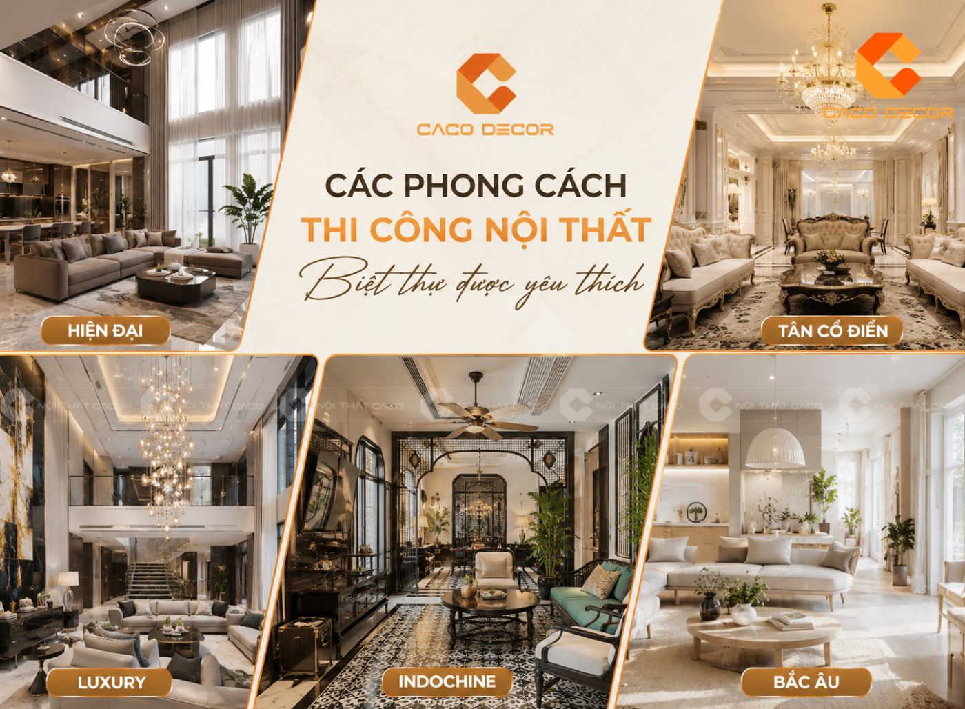  Thi Công Nội Thất Biệt Thự 1