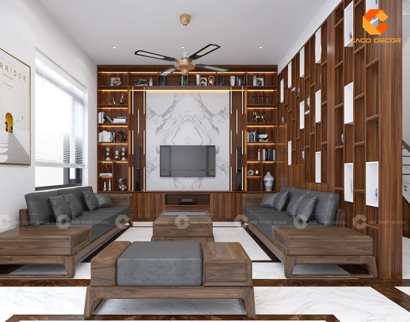 thiết kế nội thất nhà phố 1