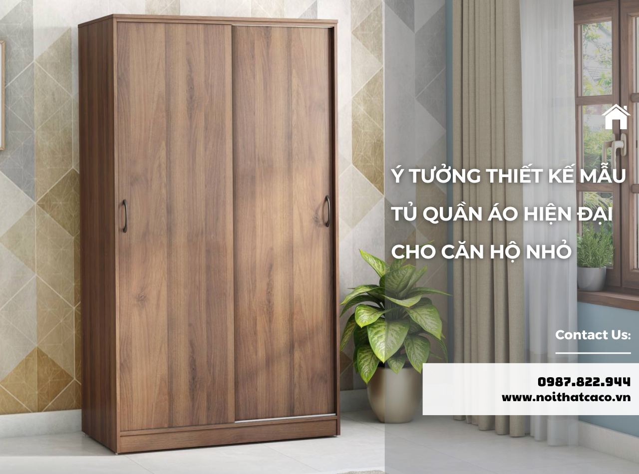 10+ Ý Tưởng Thiết Kế Mẫu Tủ Quần Áo Hiện Đại Cho Căn Hộ