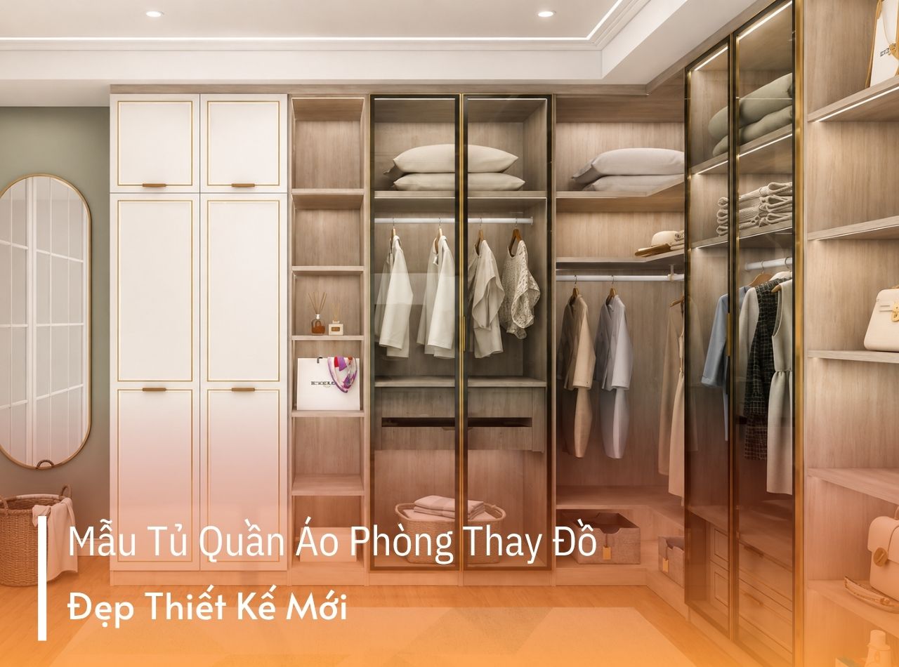 20 Mẫu Tủ Phòng Thay Đồ Đẹp Cho Nhà Phố, Căn Hộ Và Biệt Thự