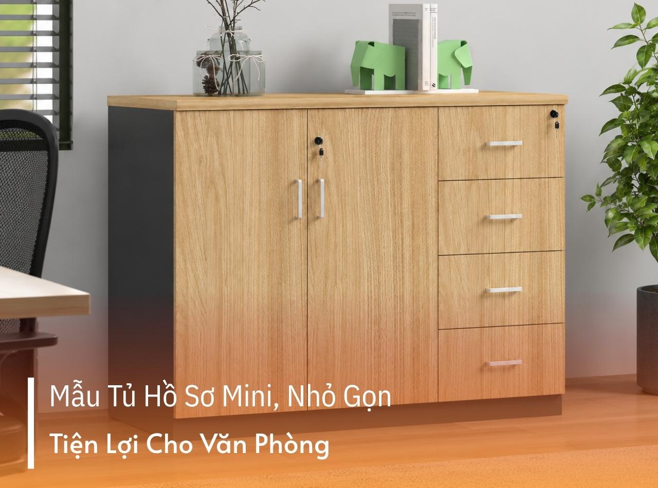 22+ Mẫu Tủ Hồ Sơ Mini, Nhỏ Gọn, Tiện Lợi Cho Văn Phòng