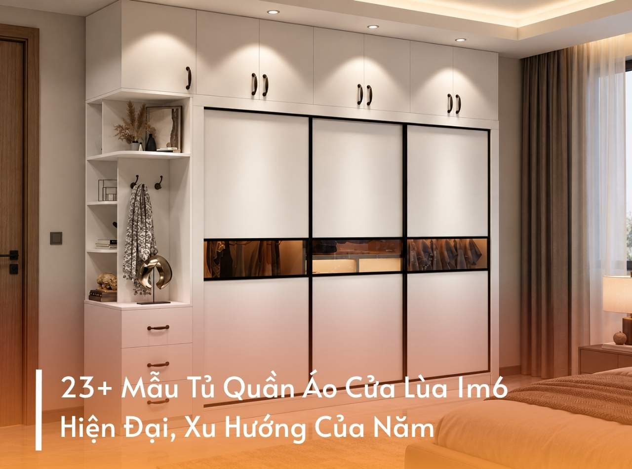 23+ Mẫu Tủ Quần Áo Cửa Lùa 1m6 Hiện Đại, Xu Hướng Của Năm
