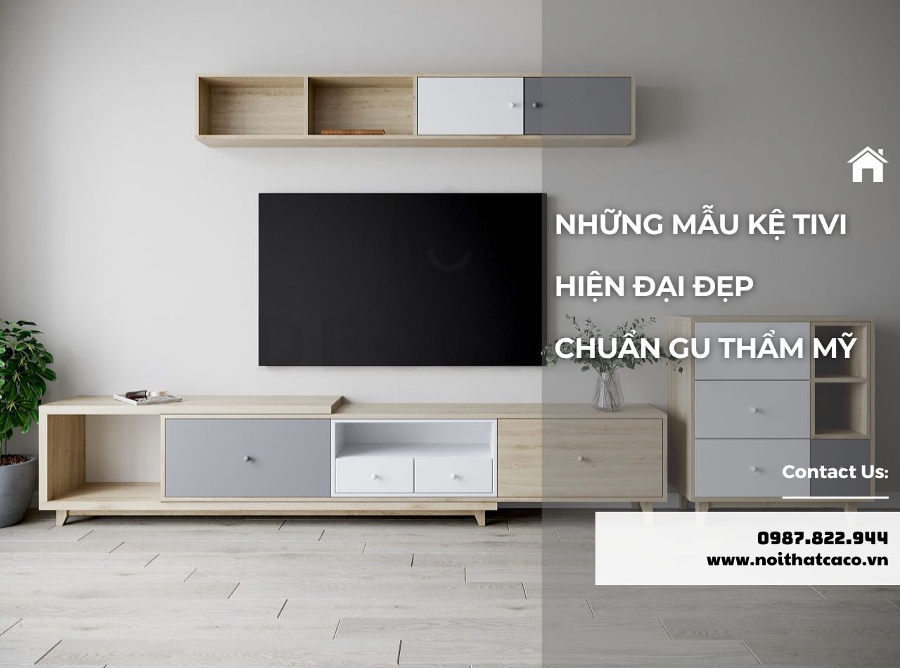 9+ Những Mẫu Kệ Tivi Hiện Đại Đẹp Và Chuẩn Gu Thẩm Mỹ