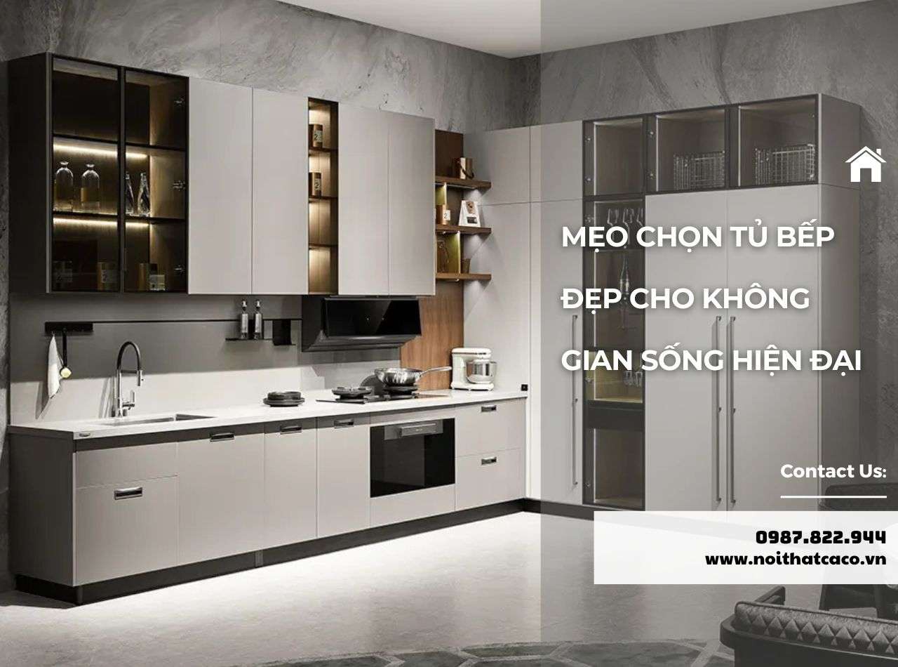 Bí Kíp Thiết Kế Tủ Bếp Đẹp, Sang Trọng Cho Mọi Gia Đình